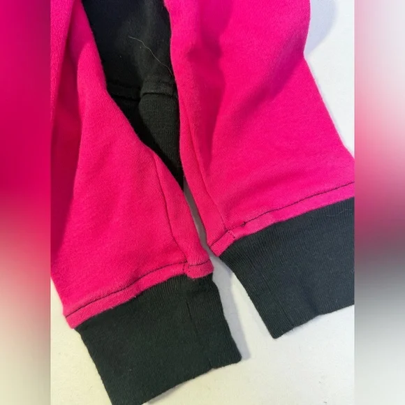 Harley Davidson Girls Hoodie Jacket 4T Pink Black Zip Up Genuine Motorcycle - Picture 8 of 16